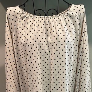 Banana Republic Polka Dot Blouse